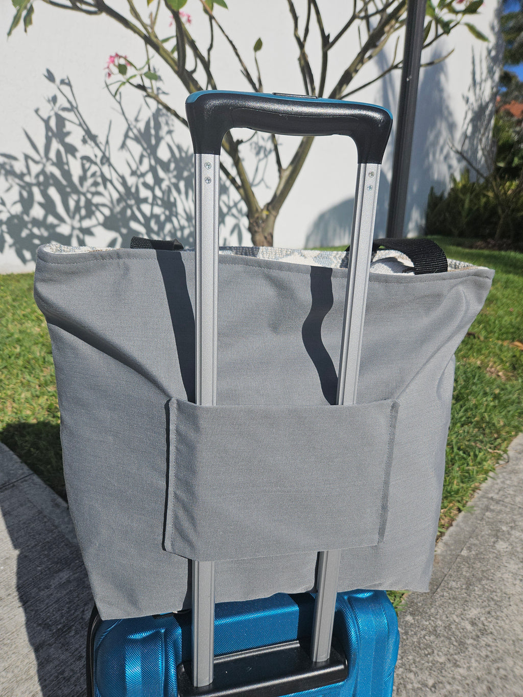 Fish Travel Tote Bag, One of a Kind, Water Resistant