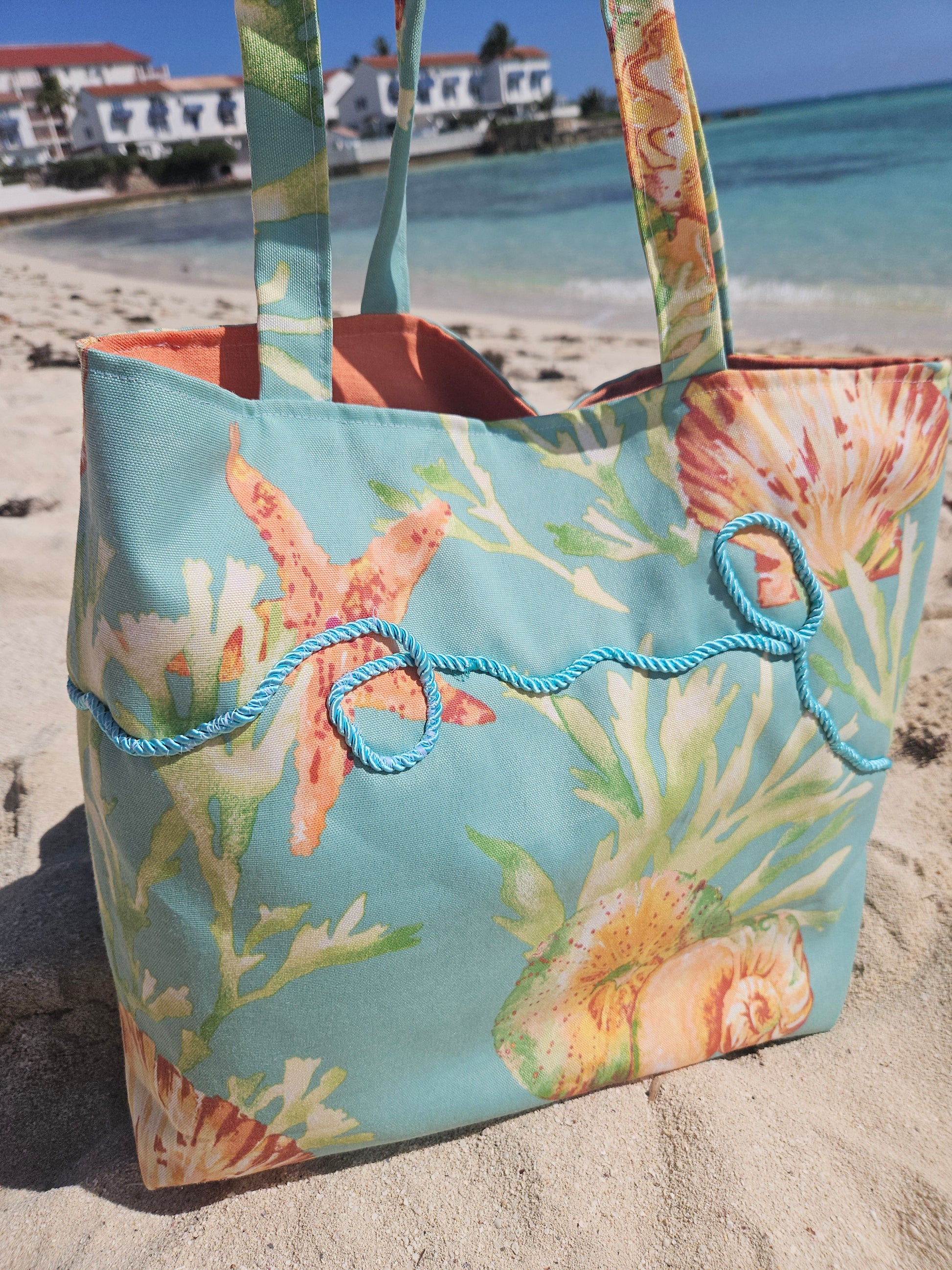 Tropical Tote Bag, Water Resistant
