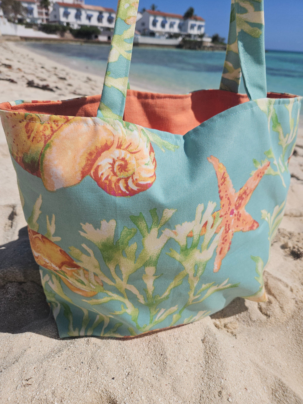 Tropical Tote Bag, Water Resistant