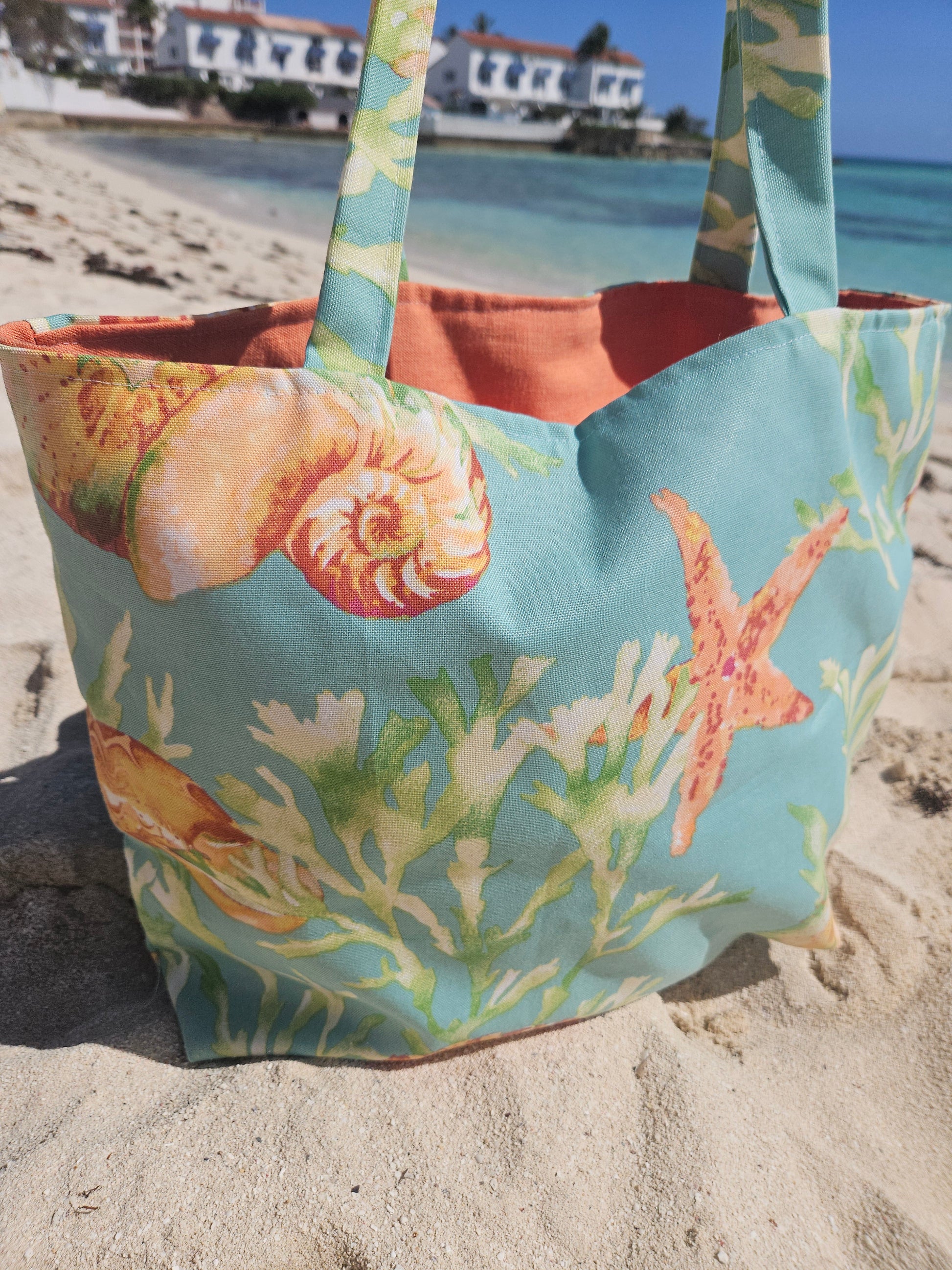 Tropical Tote Bag, Water Resistant
