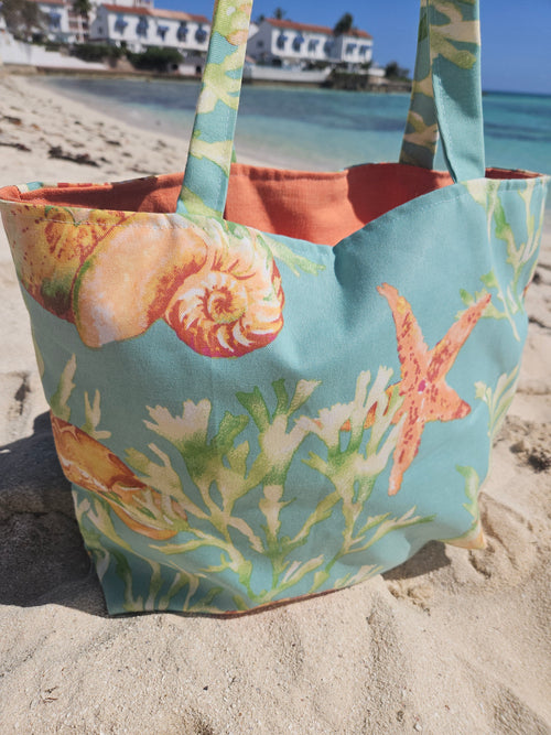 Tropical Tote Bag, Water Resistant